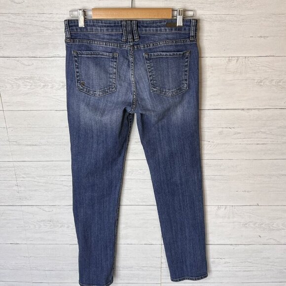 Kut from the Kloth Jeans Womens Size 6 Medium Wash Boyfriend Distressed Everyday - Picture 6 of 15